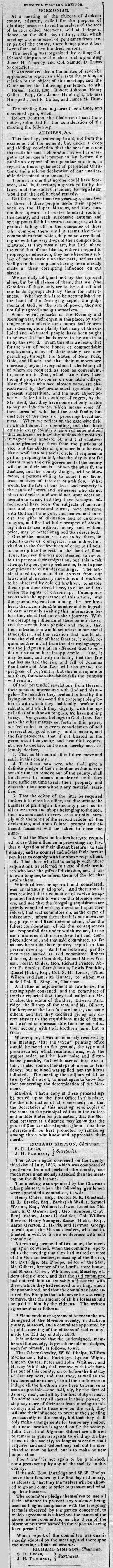 Western Monitor August 2, 1833